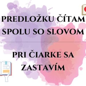 Materiál pre učiteľov: Pravidlá pre čítanie