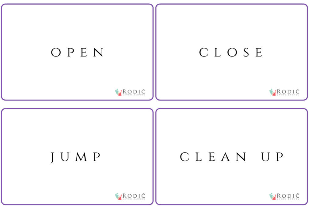 Materiál pre učiteľov: Flash Cards - Action – Obrázok 2