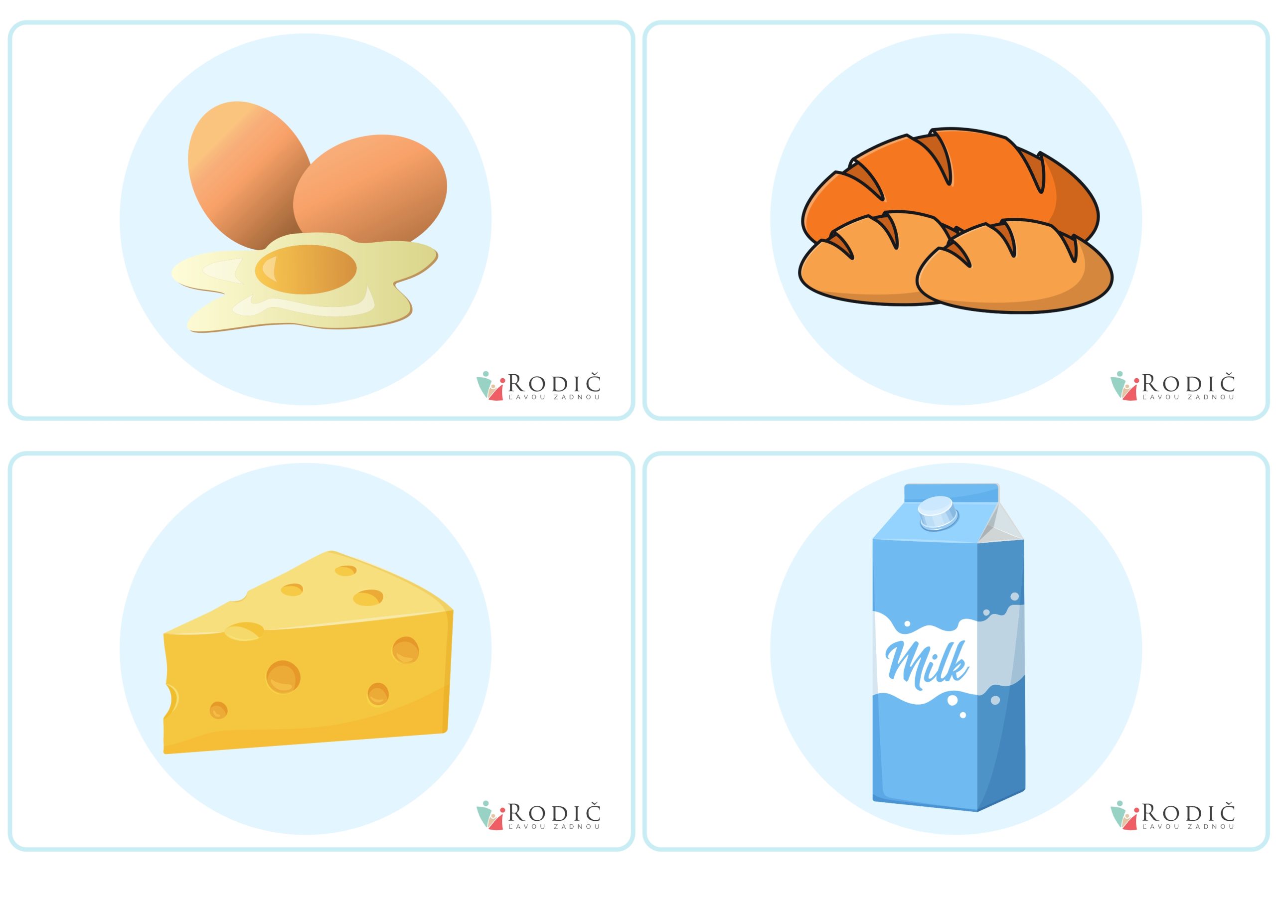 Flash cards FOOD