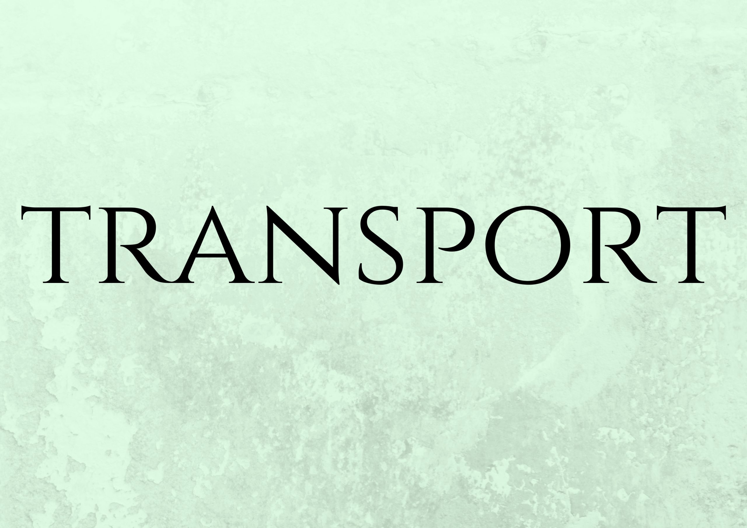 Flash cards TRANSPORT